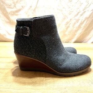 Dr. Scholl's Noelle Charcoal Wedge Bootie